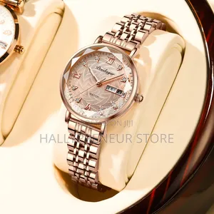Poedagar Luxury Quartz Watch Stainless Steel Water Resistant Watch