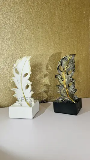 Feather Figurine Home Decor