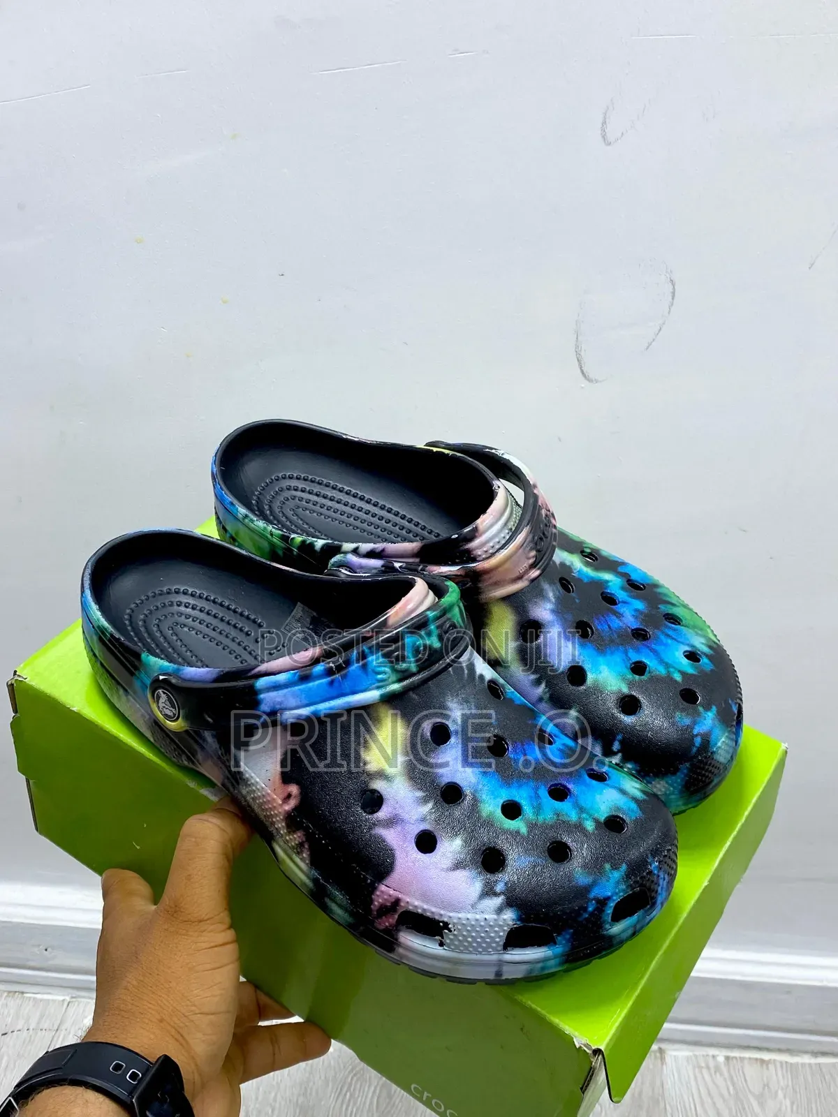 Tie Dye Classic Crocs_ _All Terrine Crocs_