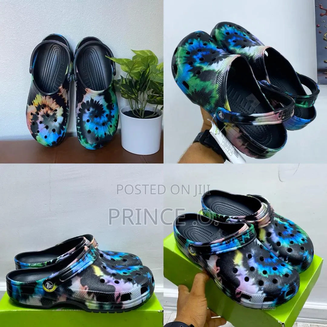 Tie Dye Classic Crocs_ _All Terrine Crocs_