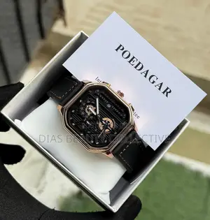 Quality Poedagar Leather Watch
