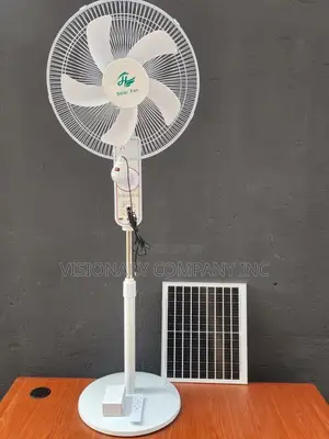 Solar Fan With Panel