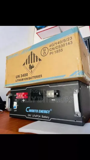 C Worth Lithium Battery 2.5kwh 24volts