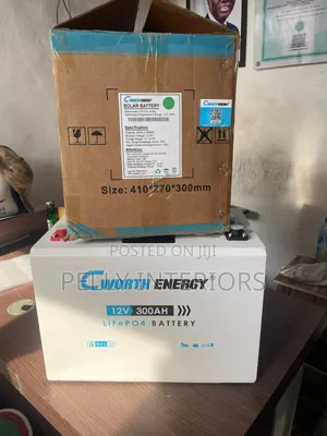 C Worth Lithium Battery 12v 3.84kwh