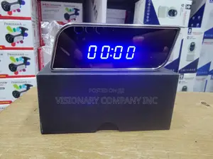 Table Clock Spy Camera