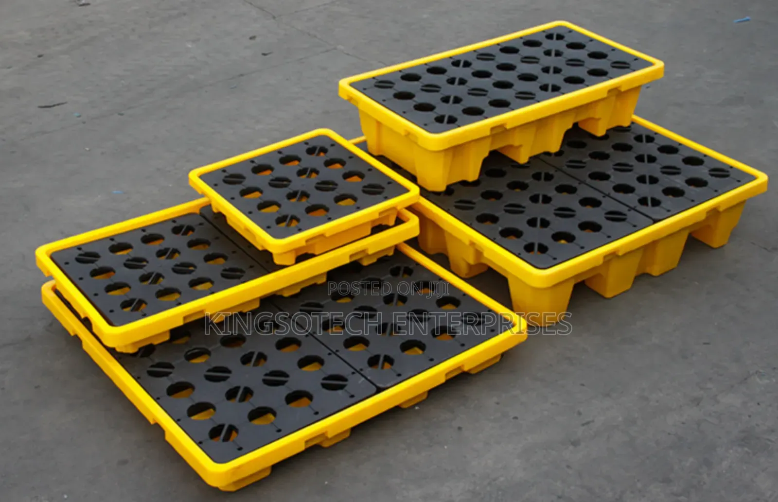 Oil Spill Containment Pallets 2drums