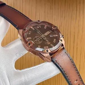 Diesel Quality Luxury Men Automatic Engine Wristwatch