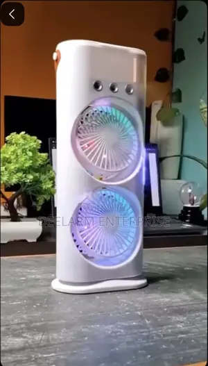 Dp Mist Air Cooling Fan With Dual Blades.