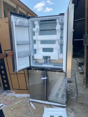 2026made Midea Inverter 4doors Side by Side Fridge Bottom Freezer