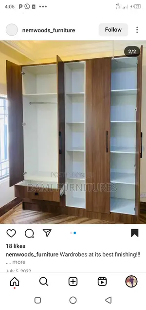 5ft by 7ft Wardrobe