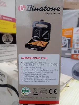 Quality Binatone 2 Slice Sandwich Toaster