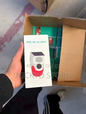 Solar Security Alarm System