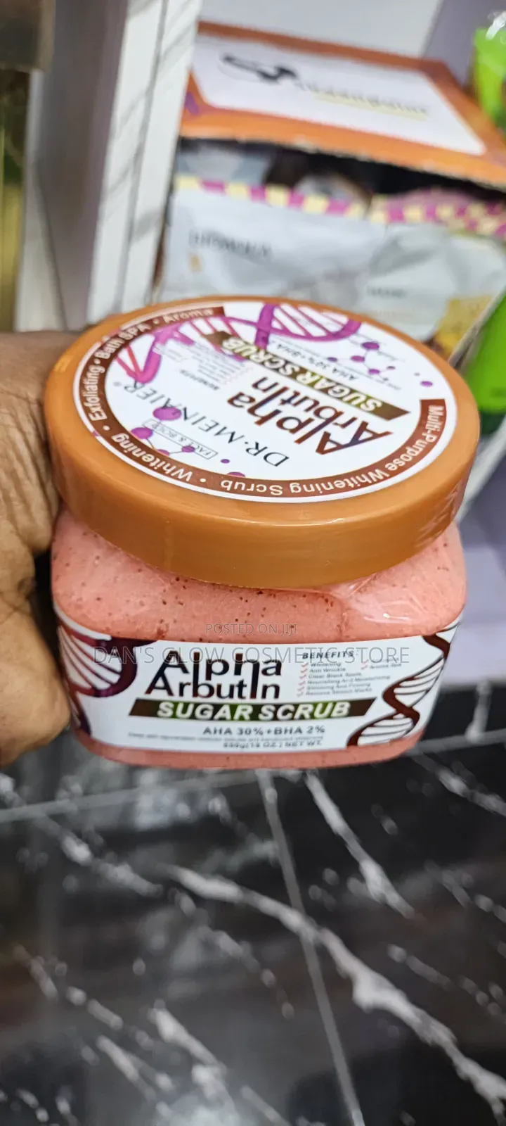 Alpha Arbutin Face and Body Scrub