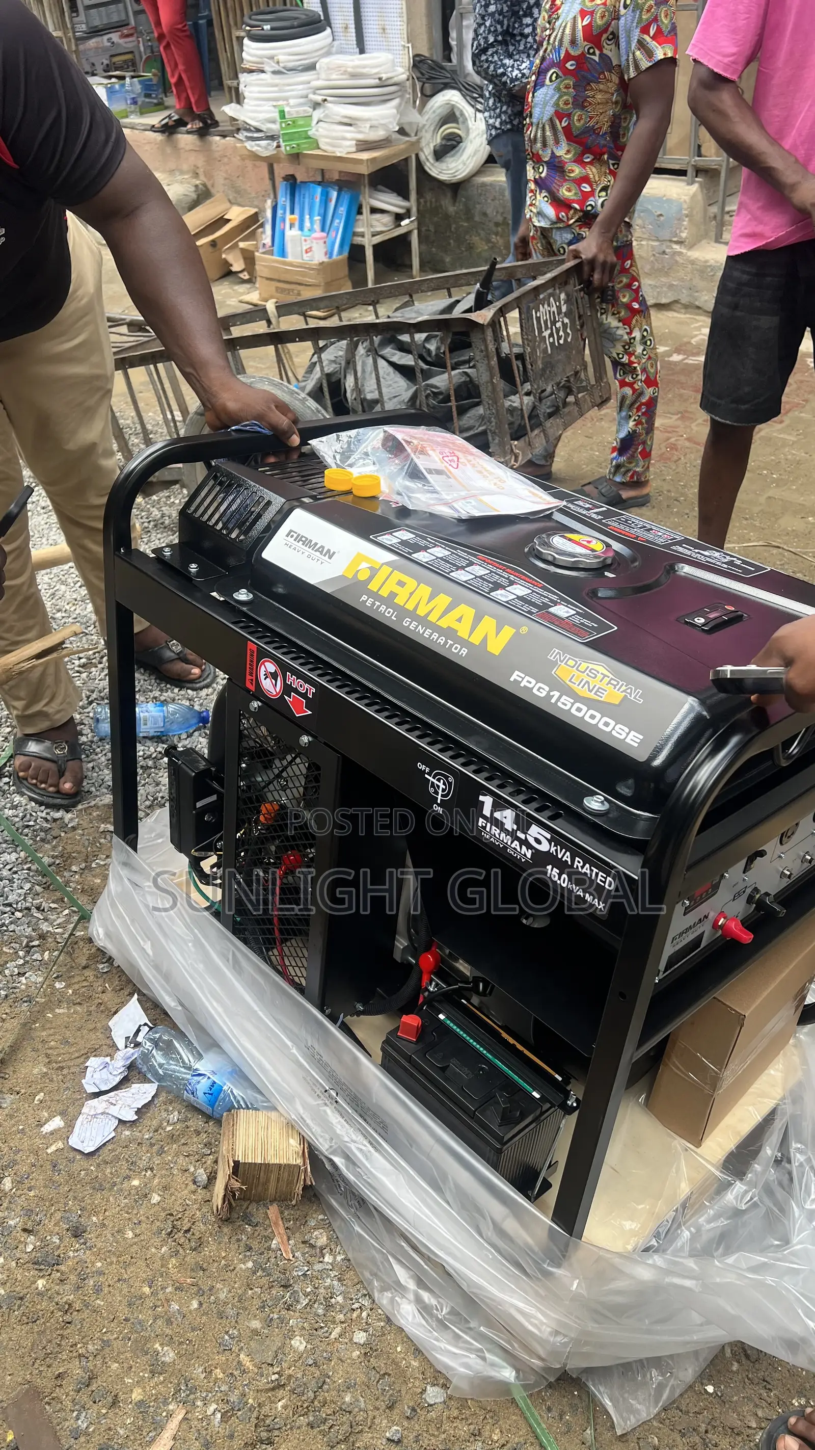 Firman 15kva Petrol Generator