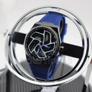 Rick Rubber Spinning Wrist Watch Available as Seen