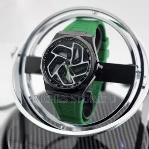 Rick Rubber Spinning Wrist Watch Available as Seen