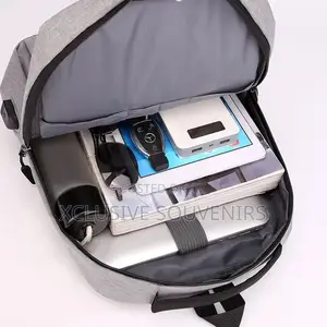 Custom Logo Waterproof Laptop Backpack With Usb Charging