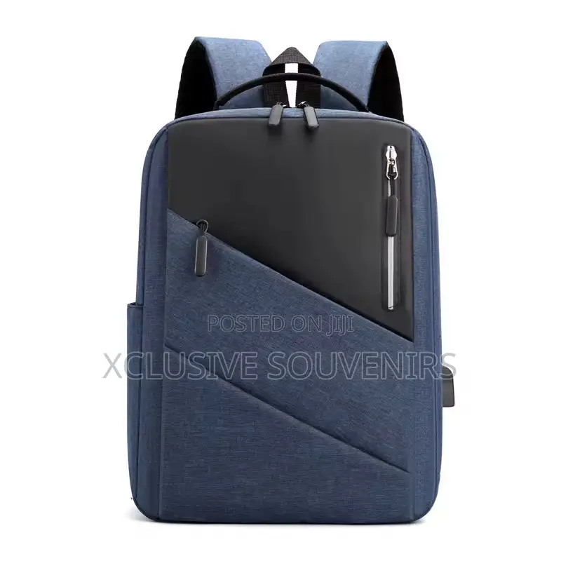 Custom Logo Waterproof Laptop Backpack With Usb Charging