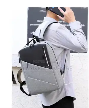 Custom Logo Waterproof Laptop Backpack With Usb Charging