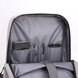 Custom Logo Waterproof Laptop Backpack With Usb Charging