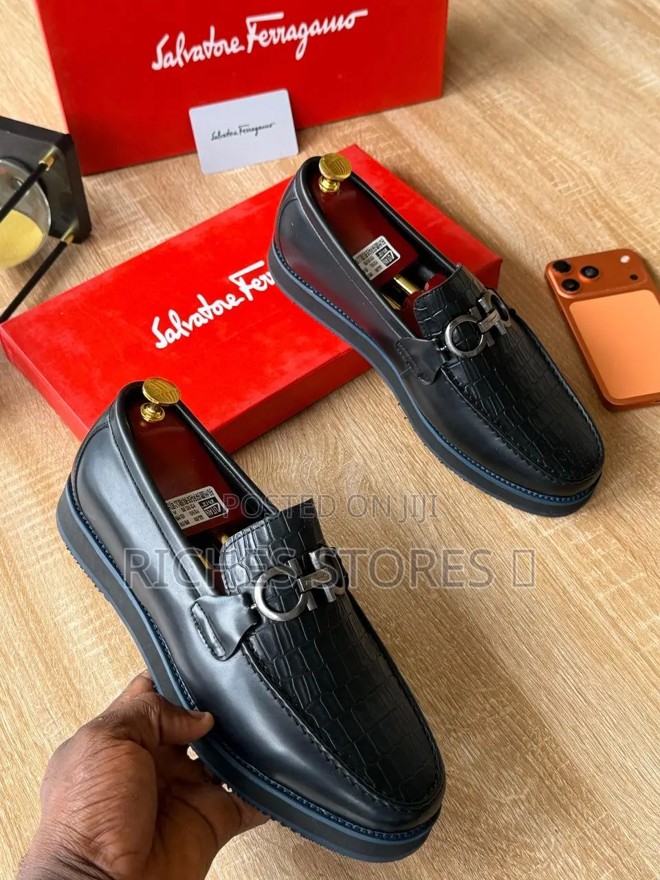 Exclusive Fendi Loafers in Black and Brown
