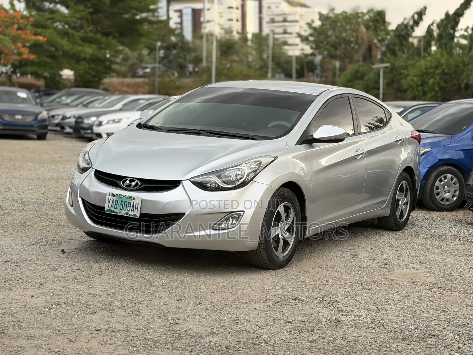 Hyundai Elantra 2013 Silver