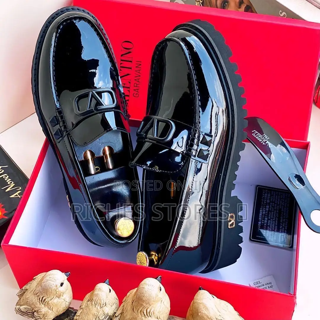 Exclusive Patent Leather Valentino Loafer