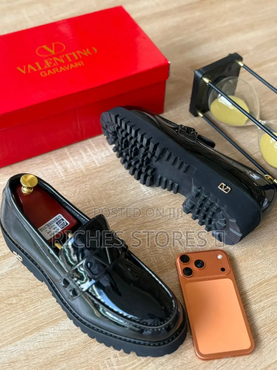 Exclusive Patent Leather Valentino Loafer