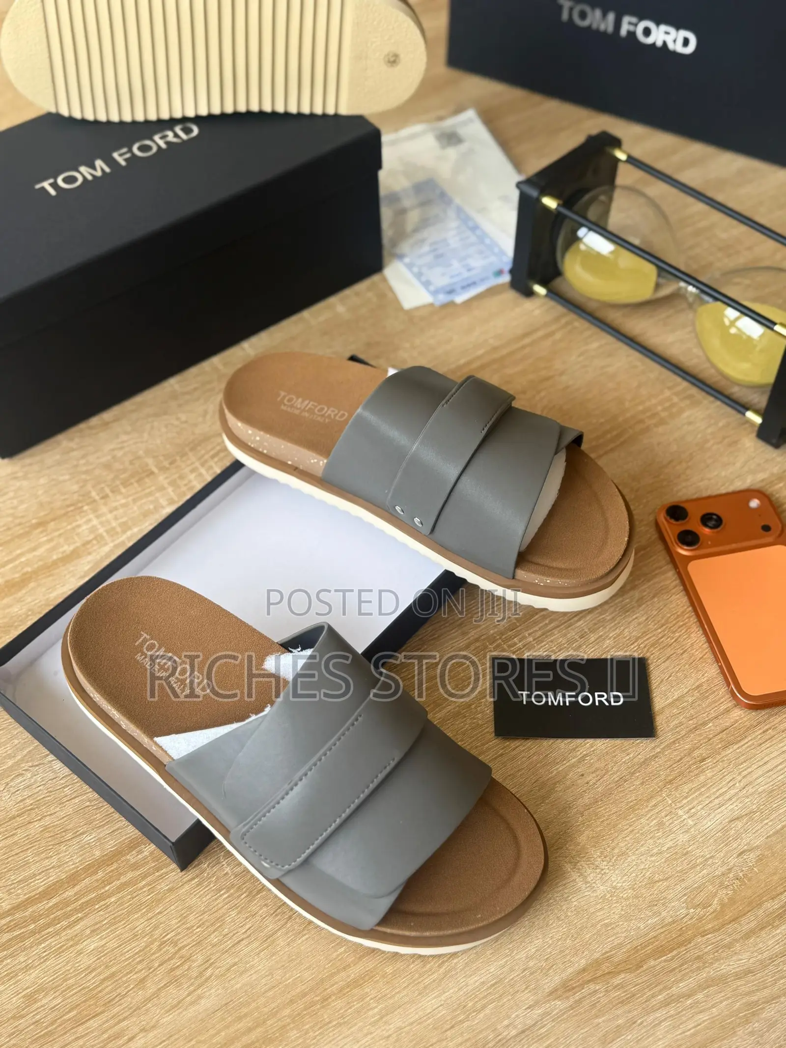 Original Tomford Leather Slide