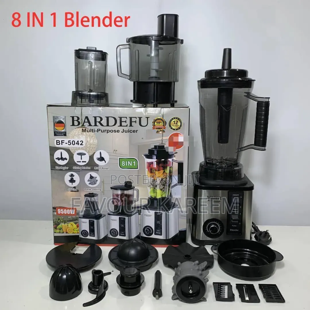 8 N 1 Multi Purpose Bardefu Blender