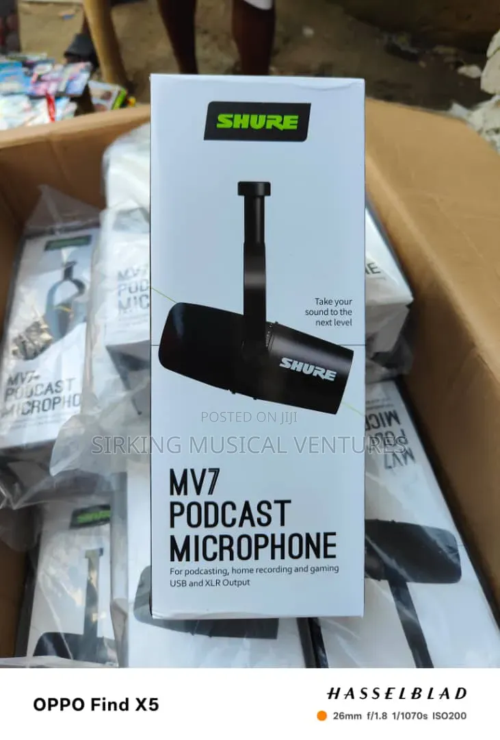 Shure Mv7 Podcast Studio Microphone