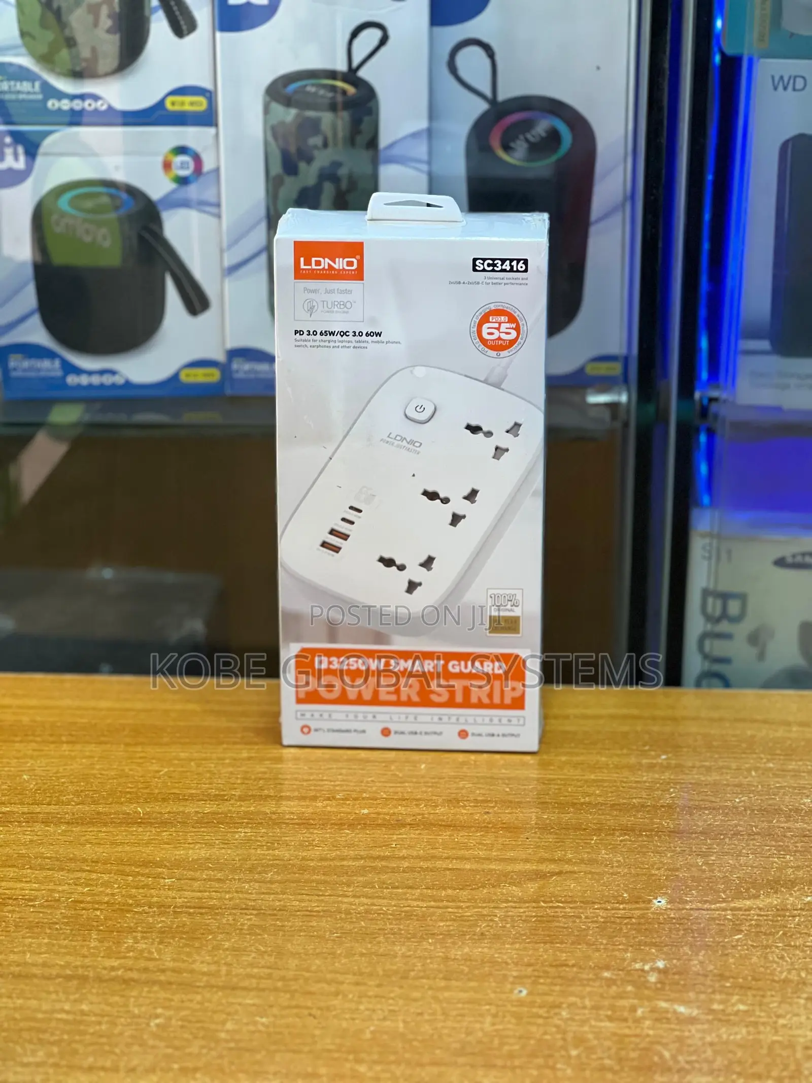 Ldnio Sc3416 Smart Guide Power Strip – 2500w Extension Socket