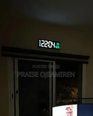 Large Digital Wall/Table Clock (Alarm)