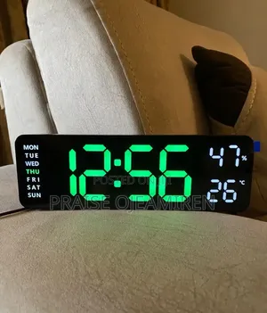 Large Digital Wall/Table Clock (Alarm)