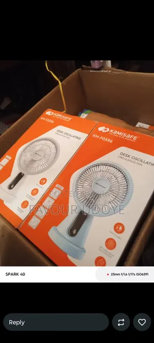 Rechargeable Fan