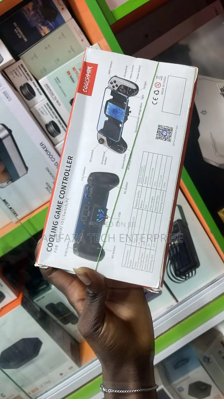 Gamepad Controller, Mobile Game Controller With Powerful Cooling