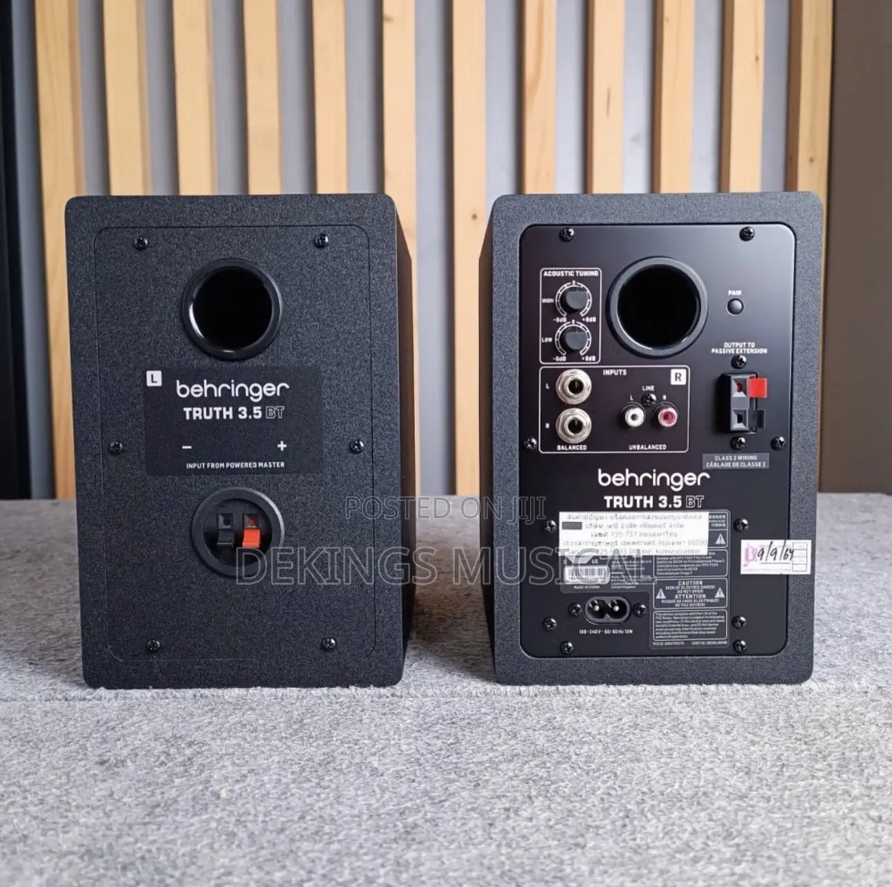 Behringer Truth 3.5 Bt Studio Monitors