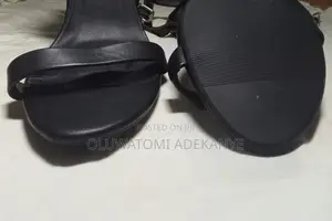 Black Heeled Sandals | Size 40 | Never Worn | Kaduna