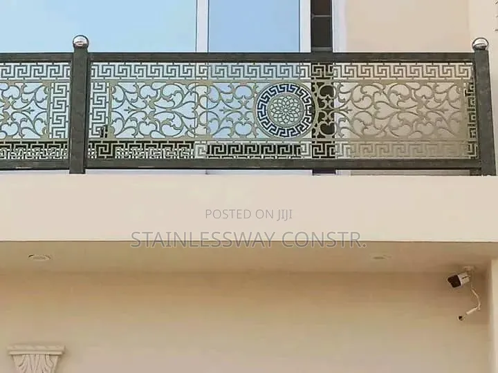 Lasercut Top Balcony Railing