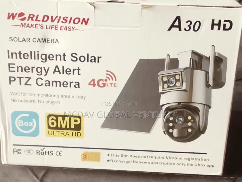Ultra Hd Dual Lens 4g A30 Ubox App Solar PTZ Camera MCDAV GLOBAL Ultra Hd Dual Lens 4g A30 Ubox App Solar PTZ Camera MCDAV GLOBAL