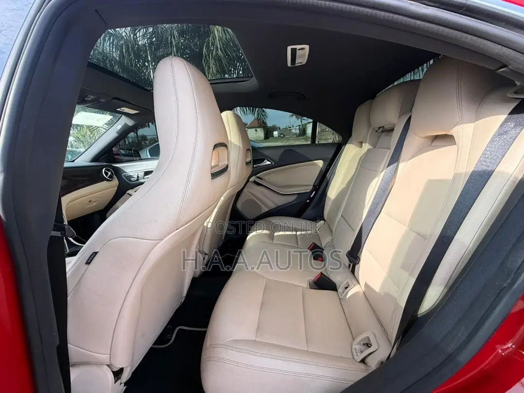 Mercedes-Benz CLA-Class 2018 Red