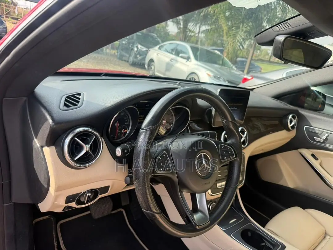Mercedes-Benz CLA-Class 2018 Red