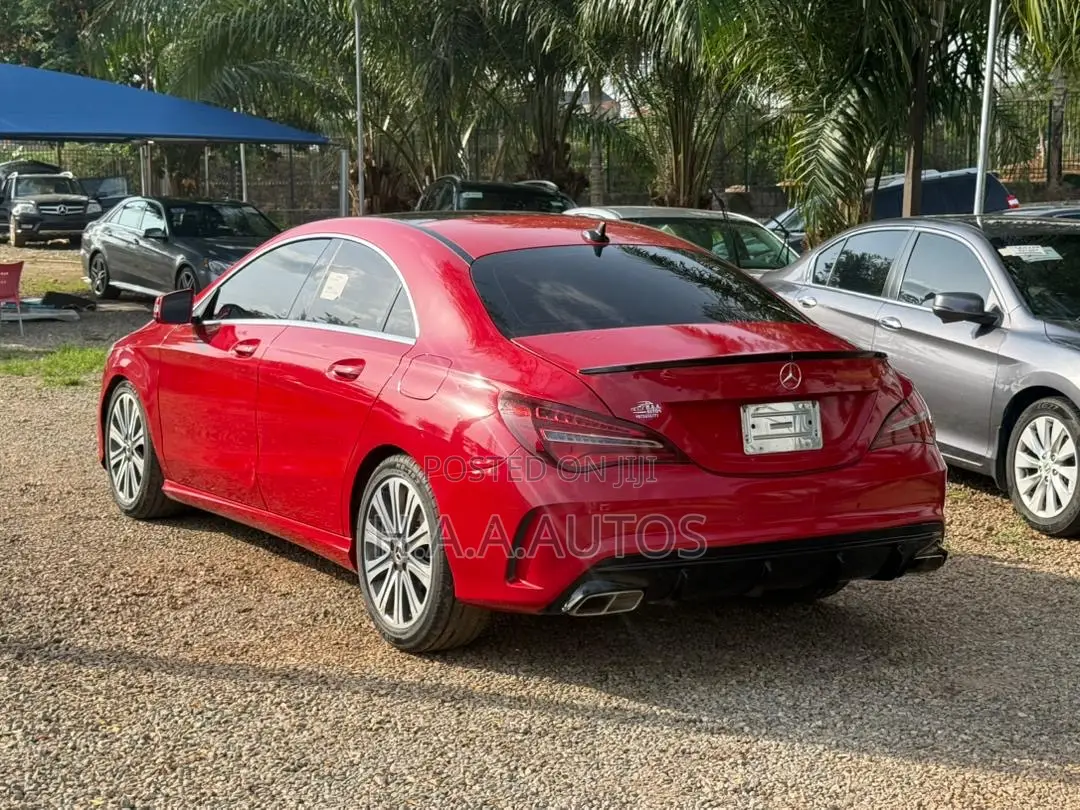 Mercedes-Benz CLA-Class 2018 Red