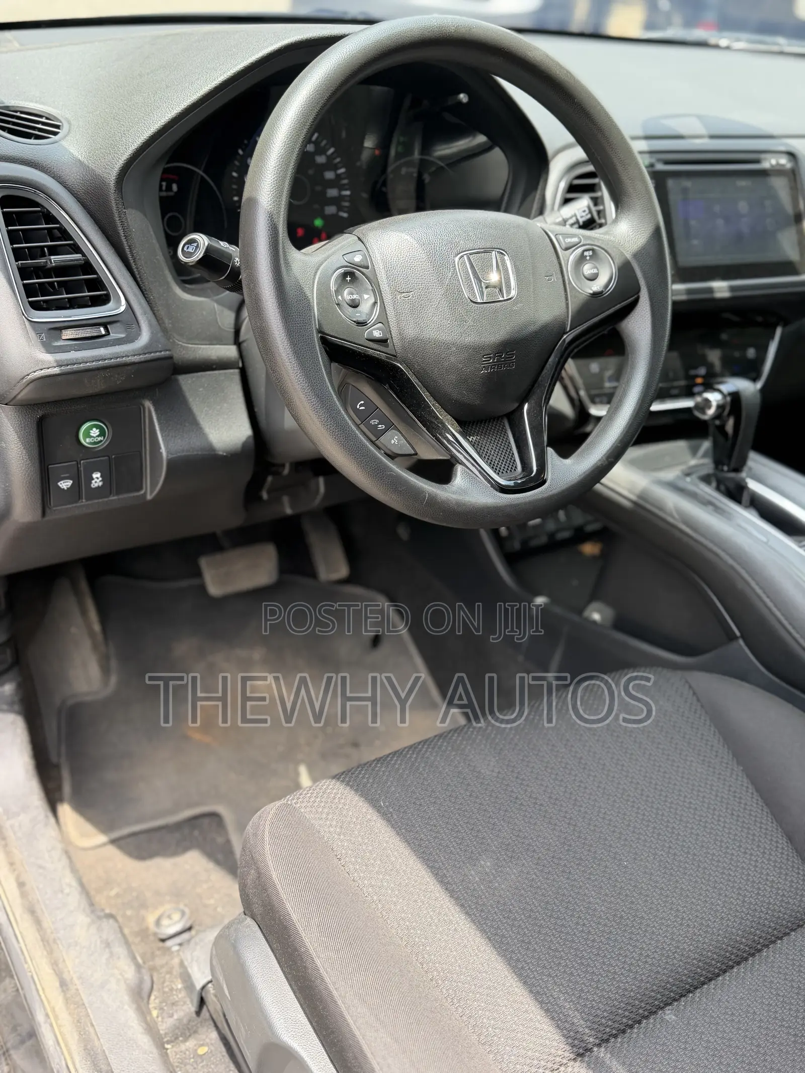 Honda HR-V 4dr SUV (1.5L 4cyl CVT) 2016 Black