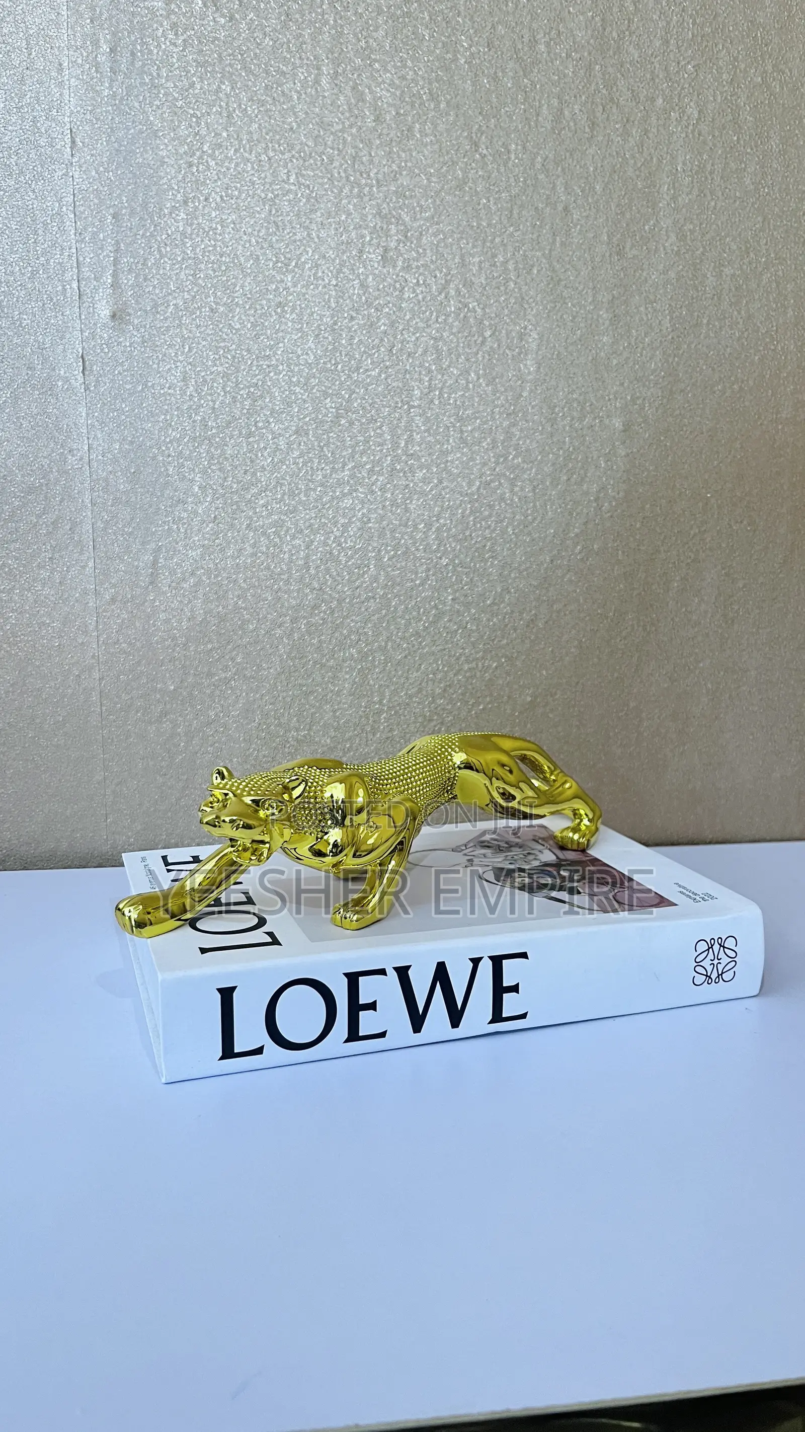 Leopard Figurine Decor