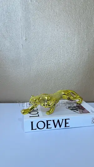 Leopard Figurine Decor
