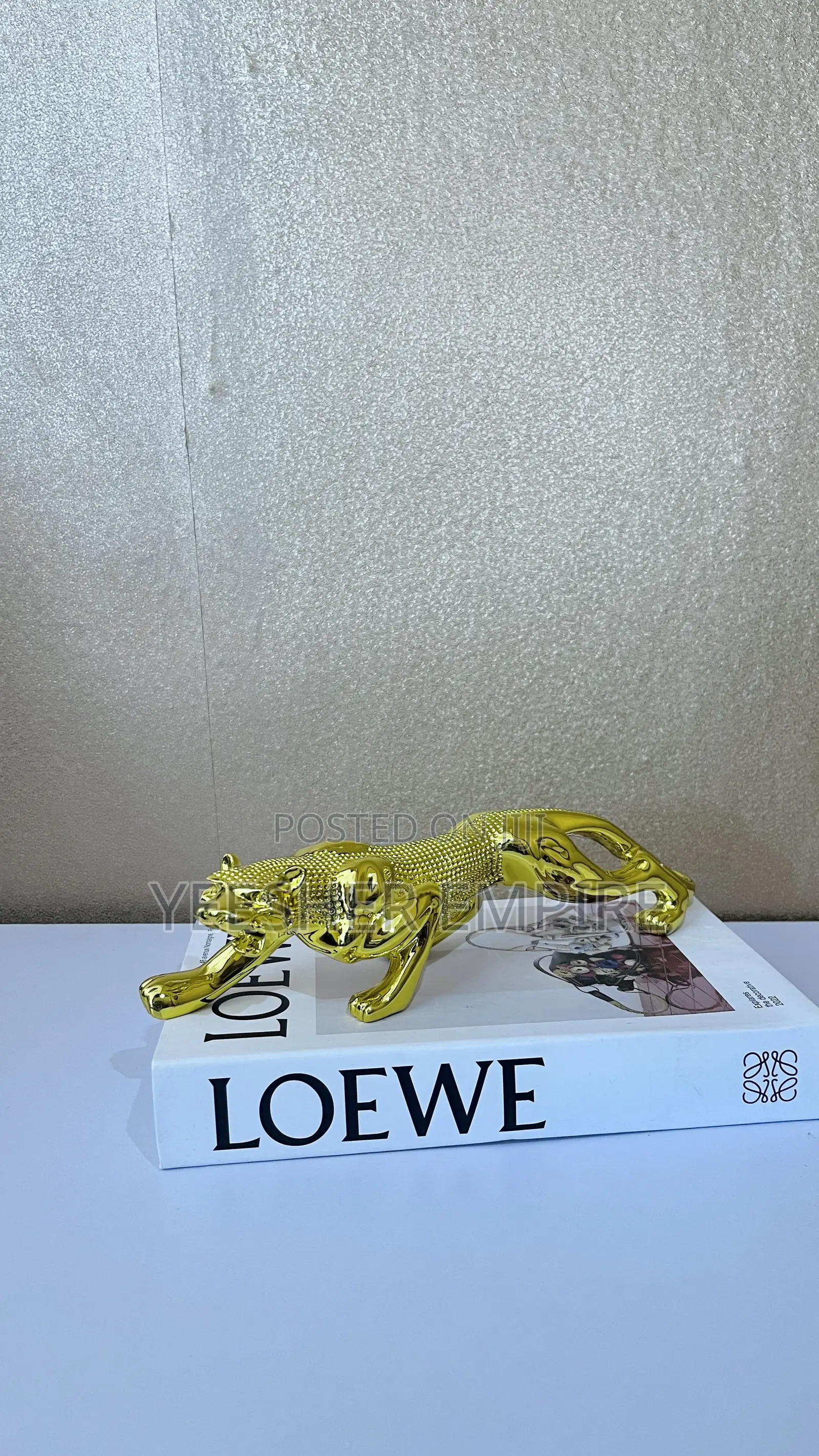 Leopard Figurine Decor
