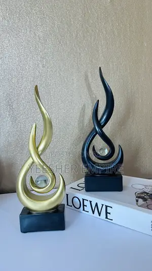 Beautiful Figurine With Globe