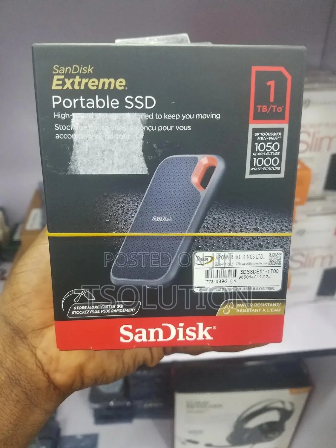 1tb Sandisk Extreme.