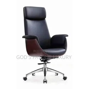 Executive Boss Swivel Office Chair - Black